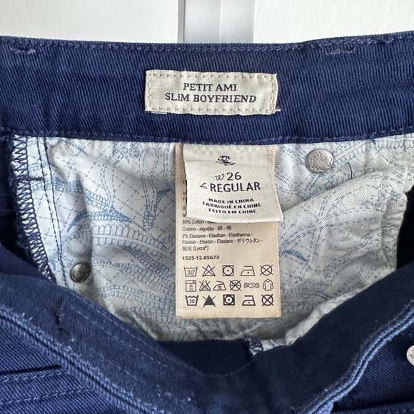 Maison Scotch Petit AMI Slim Boyfriend Jeans - Size 26 - Picture 4 of 6